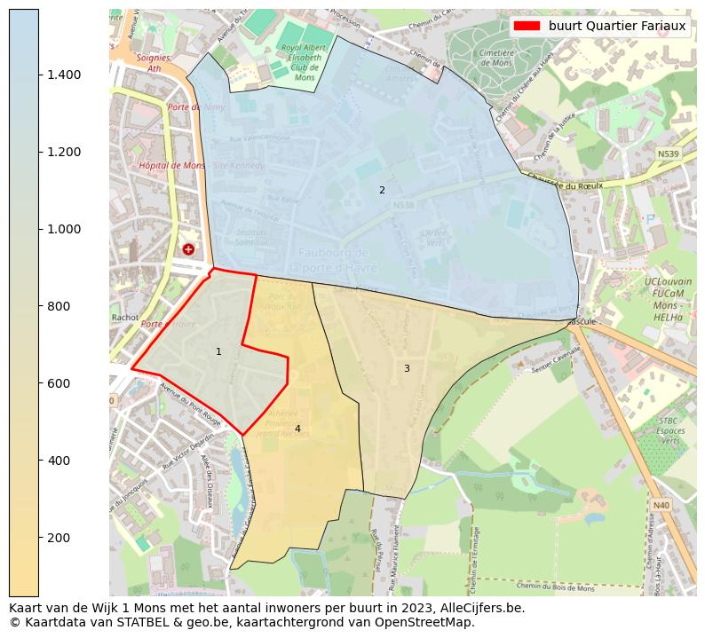 Aantal inwoners op de kaart van de buurt Quartier Fariaux: Op deze pagina vind je veel informatie over inwoners (zoals de verdeling naar leeftijdsgroepen, gezinssamenstelling, geslacht, autochtoon of Belgisch met een immigratie achtergrond,...), woningen (aantallen, types, prijs ontwikkeling, gebruik, type eigendom,...) en méér (autobezit, energieverbruik,...)  op basis van open data van STATBEL en diverse andere bronnen!