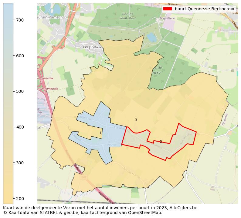 Aantal inwoners op de kaart van de buurt Quennezie-Bertincroix: Op deze pagina vind je veel informatie over inwoners (zoals de verdeling naar leeftijdsgroepen, gezinssamenstelling, geslacht, autochtoon of Belgisch met een immigratie achtergrond,...), woningen (aantallen, types, prijs ontwikkeling, gebruik, type eigendom,...) en méér (autobezit, energieverbruik,...)  op basis van open data van STATBEL en diverse andere bronnen!