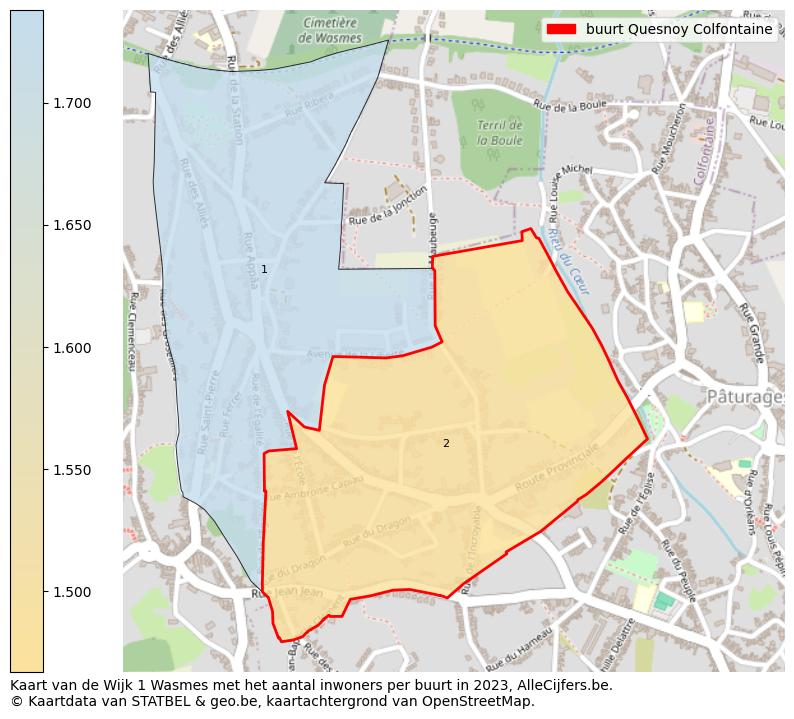 Aantal inwoners op de kaart van de buurt Quesnoy: Op deze pagina vind je veel informatie over inwoners (zoals de verdeling naar leeftijdsgroepen, gezinssamenstelling, geslacht, autochtoon of Belgisch met een immigratie achtergrond,...), woningen (aantallen, types, prijs ontwikkeling, gebruik, type eigendom,...) en méér (autobezit, energieverbruik,...)  op basis van open data van STATBEL en diverse andere bronnen!