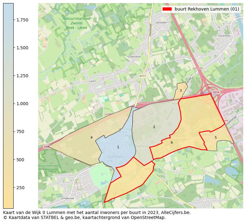 Aantal inwoners op de kaart van de buurt Rekhoven: Op deze pagina vind je veel informatie over inwoners (zoals de verdeling naar leeftijdsgroepen, gezinssamenstelling, geslacht, autochtoon of Belgisch met een immigratie achtergrond,...), woningen (aantallen, types, prijs ontwikkeling, gebruik, type eigendom,...) en méér (autobezit, energieverbruik,...)  op basis van open data van STATBEL en diverse andere bronnen!