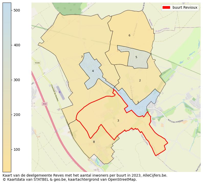 Aantal inwoners op de kaart van de buurt Revioux: Op deze pagina vind je veel informatie over inwoners (zoals de verdeling naar leeftijdsgroepen, gezinssamenstelling, geslacht, autochtoon of Belgisch met een immigratie achtergrond,...), woningen (aantallen, types, prijs ontwikkeling, gebruik, type eigendom,...) en méér (autobezit, energieverbruik,...)  op basis van open data van STATBEL en diverse andere bronnen!