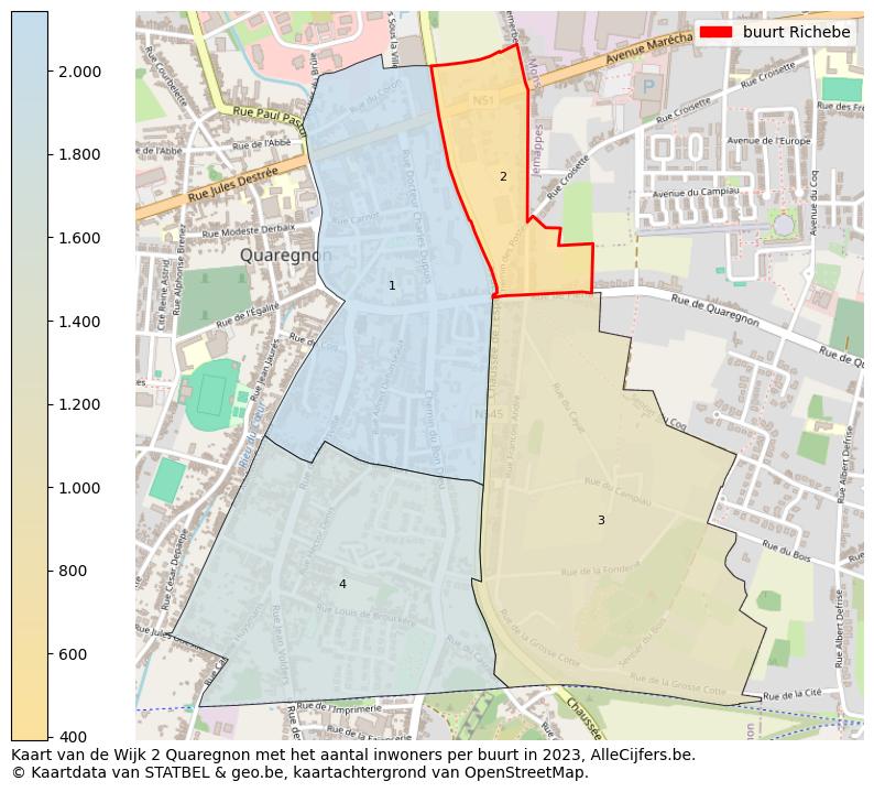 Aantal inwoners op de kaart van de buurt Richebe: Op deze pagina vind je veel informatie over inwoners (zoals de verdeling naar leeftijdsgroepen, gezinssamenstelling, geslacht, autochtoon of Belgisch met een immigratie achtergrond,...), woningen (aantallen, types, prijs ontwikkeling, gebruik, type eigendom,...) en méér (autobezit, energieverbruik,...)  op basis van open data van STATBEL en diverse andere bronnen!