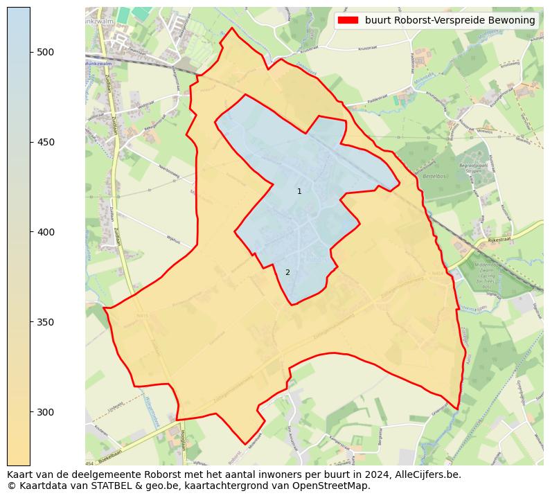 Aantal inwoners op de kaart van de buurt Roborst-Verspreide Bewoning: Op deze pagina vind je veel informatie over inwoners (zoals de verdeling naar leeftijdsgroepen, gezinssamenstelling, geslacht, autochtoon of Belgisch met een immigratie achtergrond,...), woningen (aantallen, types, prijs ontwikkeling, gebruik, type eigendom,...) en méér (autobezit, energieverbruik,...)  op basis van open data van STATBEL en diverse andere bronnen!