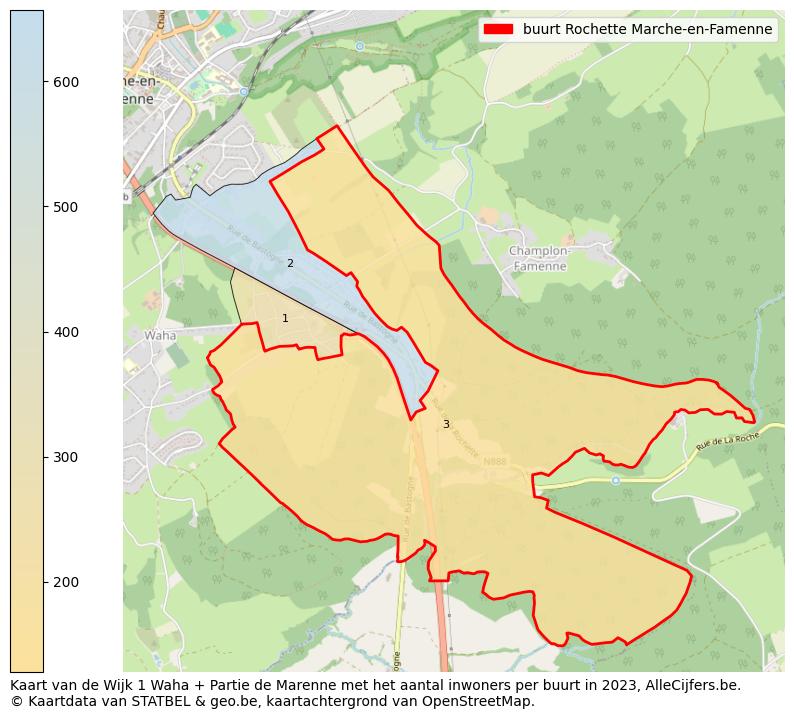 Aantal inwoners op de kaart van de buurt Rochette: Op deze pagina vind je veel informatie over inwoners (zoals de verdeling naar leeftijdsgroepen, gezinssamenstelling, geslacht, autochtoon of Belgisch met een immigratie achtergrond,...), woningen (aantallen, types, prijs ontwikkeling, gebruik, type eigendom,...) en méér (autobezit, energieverbruik,...)  op basis van open data van STATBEL en diverse andere bronnen!