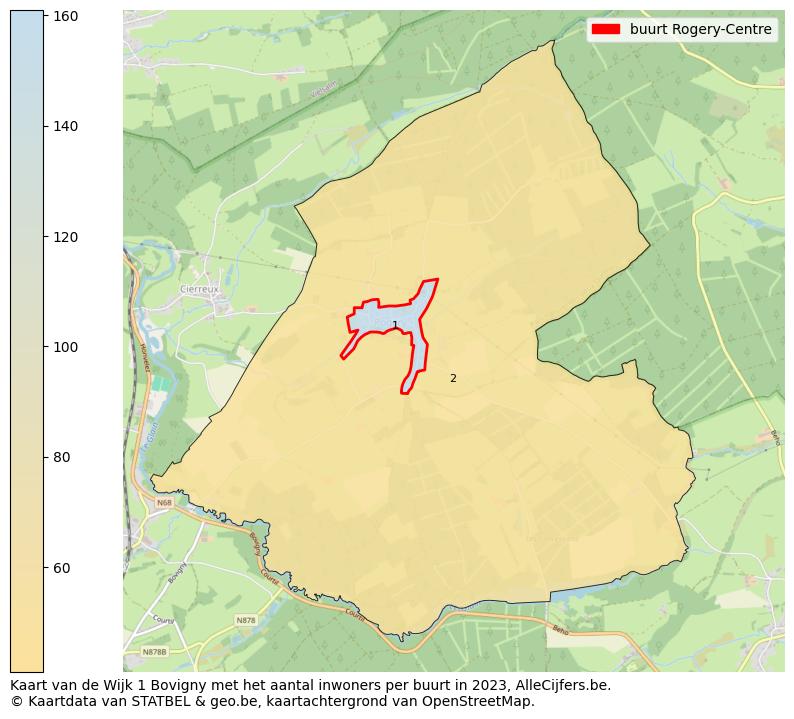 Aantal inwoners op de kaart van de buurt Rogery-Centre: Op deze pagina vind je veel informatie over inwoners (zoals de verdeling naar leeftijdsgroepen, gezinssamenstelling, geslacht, autochtoon of Belgisch met een immigratie achtergrond,...), woningen (aantallen, types, prijs ontwikkeling, gebruik, type eigendom,...) en méér (autobezit, energieverbruik,...)  op basis van open data van STATBEL en diverse andere bronnen!