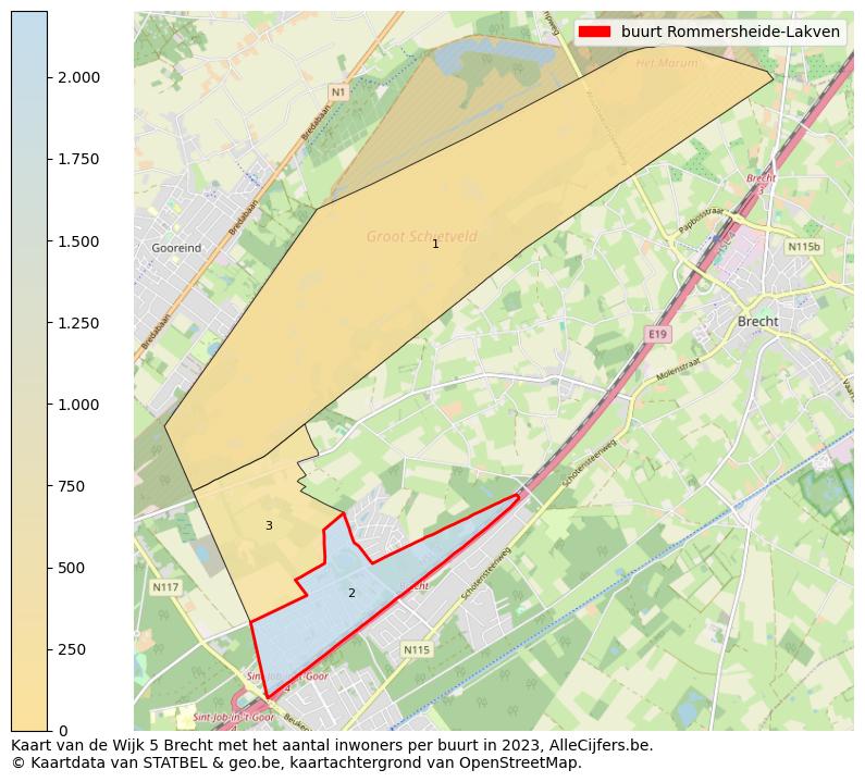 Aantal inwoners op de kaart van de buurt Rommersheide-Lakven: Op deze pagina vind je veel informatie over inwoners (zoals de verdeling naar leeftijdsgroepen, gezinssamenstelling, geslacht, autochtoon of Belgisch met een immigratie achtergrond,...), woningen (aantallen, types, prijs ontwikkeling, gebruik, type eigendom,...) en méér (autobezit, energieverbruik,...)  op basis van open data van STATBEL en diverse andere bronnen!