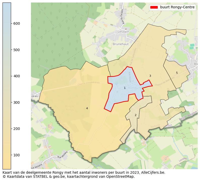 Aantal inwoners op de kaart van de buurt Rongy-Centre: Op deze pagina vind je veel informatie over inwoners (zoals de verdeling naar leeftijdsgroepen, gezinssamenstelling, geslacht, autochtoon of Belgisch met een immigratie achtergrond,...), woningen (aantallen, types, prijs ontwikkeling, gebruik, type eigendom,...) en méér (autobezit, energieverbruik,...)  op basis van open data van STATBEL en diverse andere bronnen!
