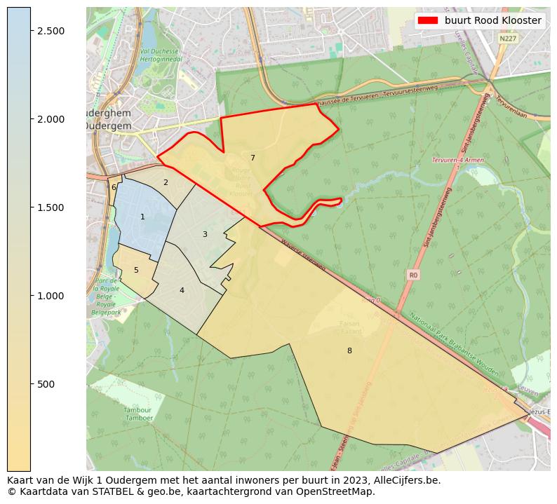 Aantal inwoners op de kaart van de buurt Rood Klooster: Op deze pagina vind je veel informatie over inwoners (zoals de verdeling naar leeftijdsgroepen, gezinssamenstelling, geslacht, autochtoon of Belgisch met een immigratie achtergrond,...), woningen (aantallen, types, prijs ontwikkeling, gebruik, type eigendom,...) en méér (autobezit, energieverbruik,...)  op basis van open data van STATBEL en diverse andere bronnen!