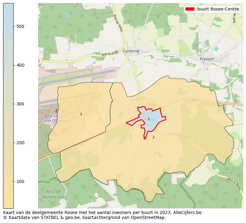 Aantal inwoners op de kaart van de buurt Rosee-Centre: Op deze pagina vind je veel informatie over inwoners (zoals de verdeling naar leeftijdsgroepen, gezinssamenstelling, geslacht, autochtoon of Belgisch met een immigratie achtergrond,...), woningen (aantallen, types, prijs ontwikkeling, gebruik, type eigendom,...) en méér (autobezit, energieverbruik,...)  op basis van open data van STATBEL en diverse andere bronnen!