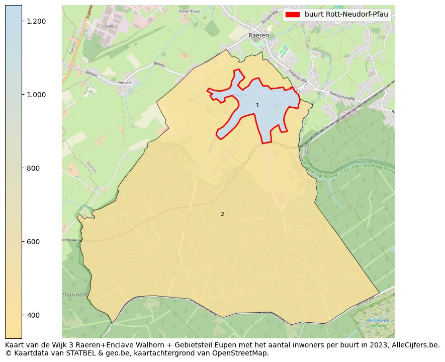 Aantal inwoners op de kaart van de buurt Rott-Neudorf-Pfau: Op deze pagina vind je veel informatie over inwoners (zoals de verdeling naar leeftijdsgroepen, gezinssamenstelling, geslacht, autochtoon of Belgisch met een immigratie achtergrond,...), woningen (aantallen, types, prijs ontwikkeling, gebruik, type eigendom,...) en méér (autobezit, energieverbruik,...)  op basis van open data van STATBEL en diverse andere bronnen!