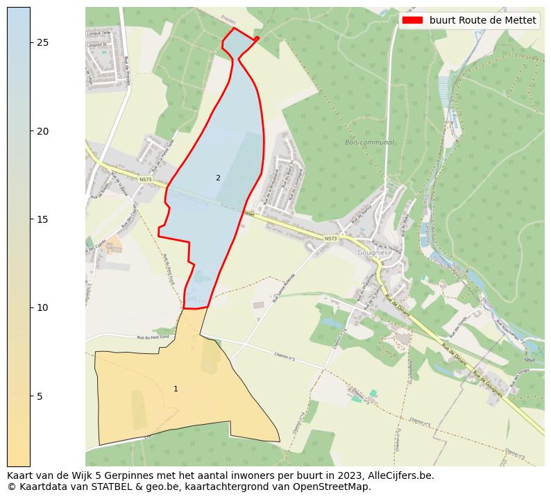 Aantal inwoners op de kaart van de buurt Route de Mettet: Op deze pagina vind je veel informatie over inwoners (zoals de verdeling naar leeftijdsgroepen, gezinssamenstelling, geslacht, autochtoon of Belgisch met een immigratie achtergrond,...), woningen (aantallen, types, prijs ontwikkeling, gebruik, type eigendom,...) en méér (autobezit, energieverbruik,...)  op basis van open data van STATBEL en diverse andere bronnen!