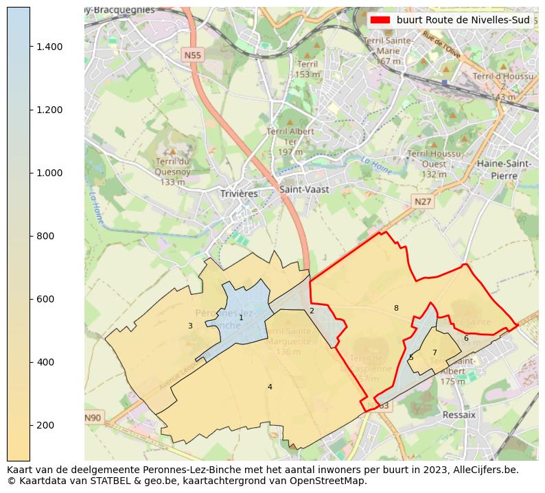 Aantal inwoners op de kaart van de buurt Route de Nivelles-Sud: Op deze pagina vind je veel informatie over inwoners (zoals de verdeling naar leeftijdsgroepen, gezinssamenstelling, geslacht, autochtoon of Belgisch met een immigratie achtergrond,...), woningen (aantallen, types, prijs ontwikkeling, gebruik, type eigendom,...) en méér (autobezit, energieverbruik,...)  op basis van open data van STATBEL en diverse andere bronnen!