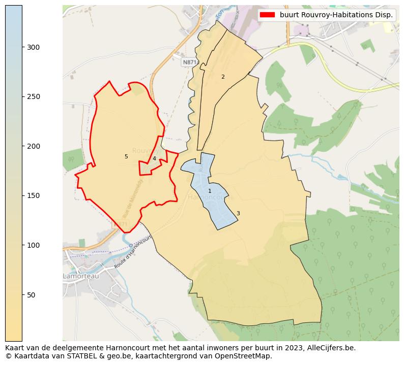 Aantal inwoners op de kaart van de buurt Rouvroy-Habitations Disp.: Op deze pagina vind je veel informatie over inwoners (zoals de verdeling naar leeftijdsgroepen, gezinssamenstelling, geslacht, autochtoon of Belgisch met een immigratie achtergrond,...), woningen (aantallen, types, prijs ontwikkeling, gebruik, type eigendom,...) en méér (autobezit, energieverbruik,...)  op basis van open data van STATBEL en diverse andere bronnen!