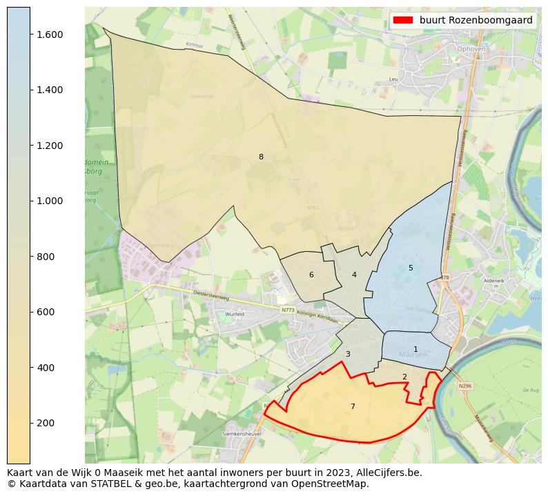 Aantal inwoners op de kaart van de buurt Rozenboomgaard: Op deze pagina vind je veel informatie over inwoners (zoals de verdeling naar leeftijdsgroepen, gezinssamenstelling, geslacht, autochtoon of Belgisch met een immigratie achtergrond,...), woningen (aantallen, types, prijs ontwikkeling, gebruik, type eigendom,...) en méér (autobezit, energieverbruik,...)  op basis van open data van STATBEL en diverse andere bronnen!