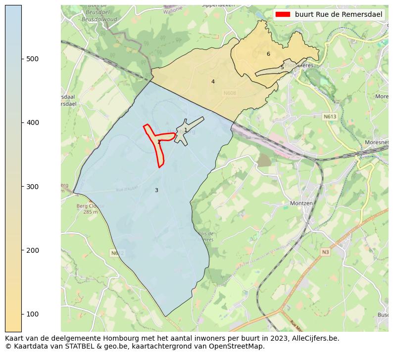 Aantal inwoners op de kaart van de buurt Rue de Remersdael: Op deze pagina vind je veel informatie over inwoners (zoals de verdeling naar leeftijdsgroepen, gezinssamenstelling, geslacht, autochtoon of Belgisch met een immigratie achtergrond,...), woningen (aantallen, types, prijs ontwikkeling, gebruik, type eigendom,...) en méér (autobezit, energieverbruik,...)  op basis van open data van STATBEL en diverse andere bronnen!