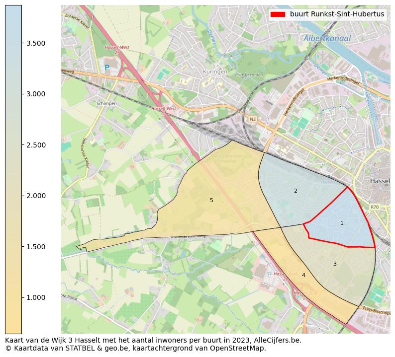 Aantal inwoners op de kaart van de buurt Runkst-Sint-Hubertus: Op deze pagina vind je veel informatie over inwoners (zoals de verdeling naar leeftijdsgroepen, gezinssamenstelling, geslacht, autochtoon of Belgisch met een immigratie achtergrond,...), woningen (aantallen, types, prijs ontwikkeling, gebruik, type eigendom,...) en méér (autobezit, energieverbruik,...)  op basis van open data van STATBEL en diverse andere bronnen!