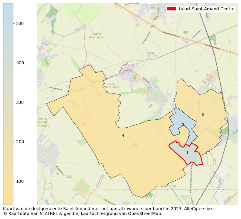 Aantal inwoners op de kaart van de buurt Saint-Amand-Centre: Op deze pagina vind je veel informatie over inwoners (zoals de verdeling naar leeftijdsgroepen, gezinssamenstelling, geslacht, autochtoon of Belgisch met een immigratie achtergrond,...), woningen (aantallen, types, prijs ontwikkeling, gebruik, type eigendom,...) en méér (autobezit, energieverbruik,...)  op basis van open data van STATBEL en diverse andere bronnen!