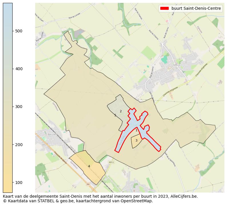 Aantal inwoners op de kaart van de buurt Saint-Denis-Centre: Op deze pagina vind je veel informatie over inwoners (zoals de verdeling naar leeftijdsgroepen, gezinssamenstelling, geslacht, autochtoon of Belgisch met een immigratie achtergrond,...), woningen (aantallen, types, prijs ontwikkeling, gebruik, type eigendom,...) en méér (autobezit, energieverbruik,...)  op basis van open data van STATBEL en diverse andere bronnen!