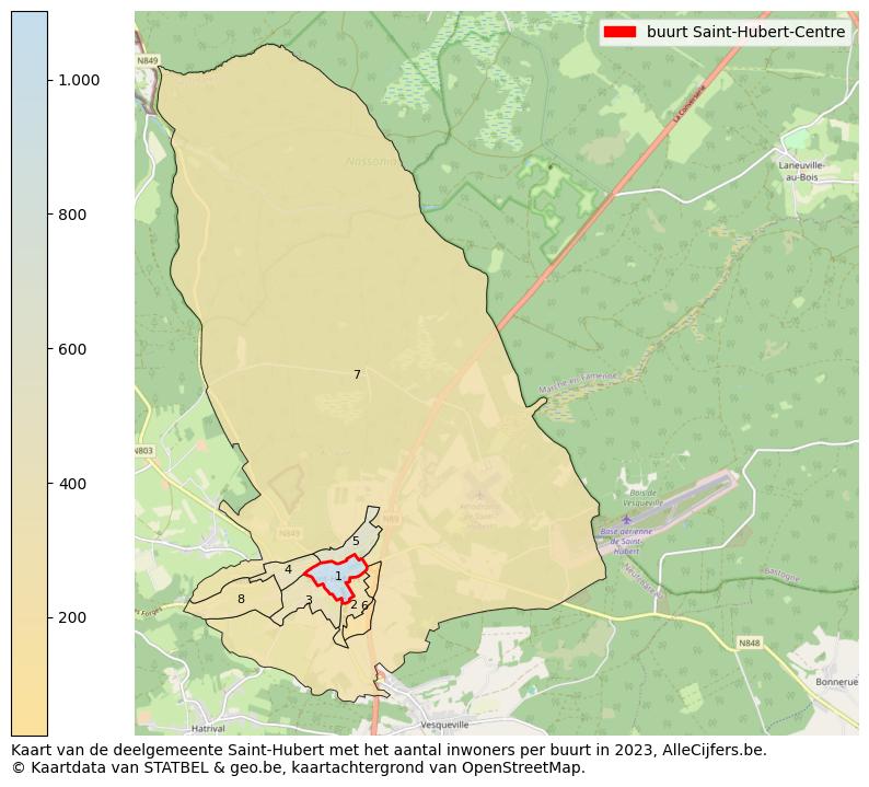 Aantal inwoners op de kaart van de buurt Saint-Hubert-Centre: Op deze pagina vind je veel informatie over inwoners (zoals de verdeling naar leeftijdsgroepen, gezinssamenstelling, geslacht, autochtoon of Belgisch met een immigratie achtergrond,...), woningen (aantallen, types, prijs ontwikkeling, gebruik, type eigendom,...) en méér (autobezit, energieverbruik,...)  op basis van open data van STATBEL en diverse andere bronnen!