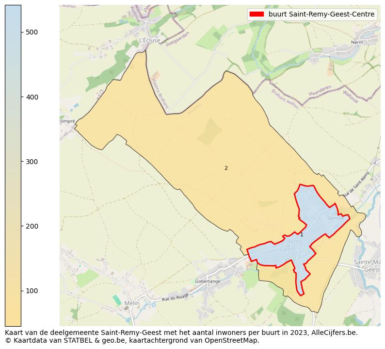 Aantal inwoners op de kaart van de buurt Saint-Remy-Geest-Centre: Op deze pagina vind je veel informatie over inwoners (zoals de verdeling naar leeftijdsgroepen, gezinssamenstelling, geslacht, autochtoon of Belgisch met een immigratie achtergrond,...), woningen (aantallen, types, prijs ontwikkeling, gebruik, type eigendom,...) en méér (autobezit, energieverbruik,...)  op basis van open data van STATBEL en diverse andere bronnen!