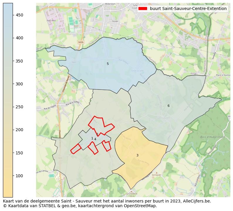 Aantal inwoners op de kaart van de buurt Saint-Sauveur-Centre-Extention: Op deze pagina vind je veel informatie over inwoners (zoals de verdeling naar leeftijdsgroepen, gezinssamenstelling, geslacht, autochtoon of Belgisch met een immigratie achtergrond,...), woningen (aantallen, types, prijs ontwikkeling, gebruik, type eigendom,...) en méér (autobezit, energieverbruik,...)  op basis van open data van STATBEL en diverse andere bronnen!