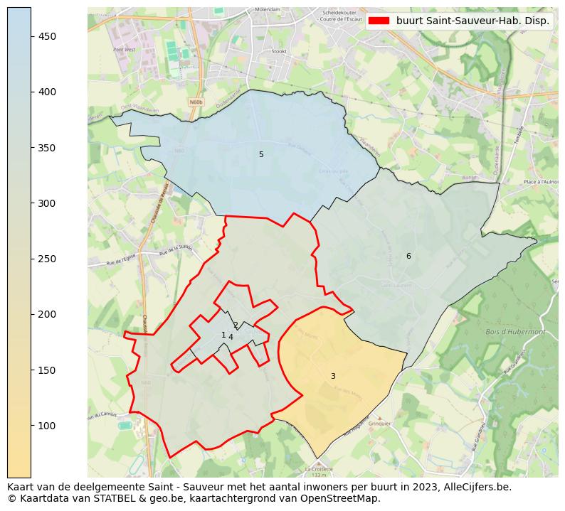 Aantal inwoners op de kaart van de buurt Saint-Sauveur-Hab. Disp.: Op deze pagina vind je veel informatie over inwoners (zoals de verdeling naar leeftijdsgroepen, gezinssamenstelling, geslacht, autochtoon of Belgisch met een immigratie achtergrond,...), woningen (aantallen, types, prijs ontwikkeling, gebruik, type eigendom,...) en méér (autobezit, energieverbruik,...)  op basis van open data van STATBEL en diverse andere bronnen!