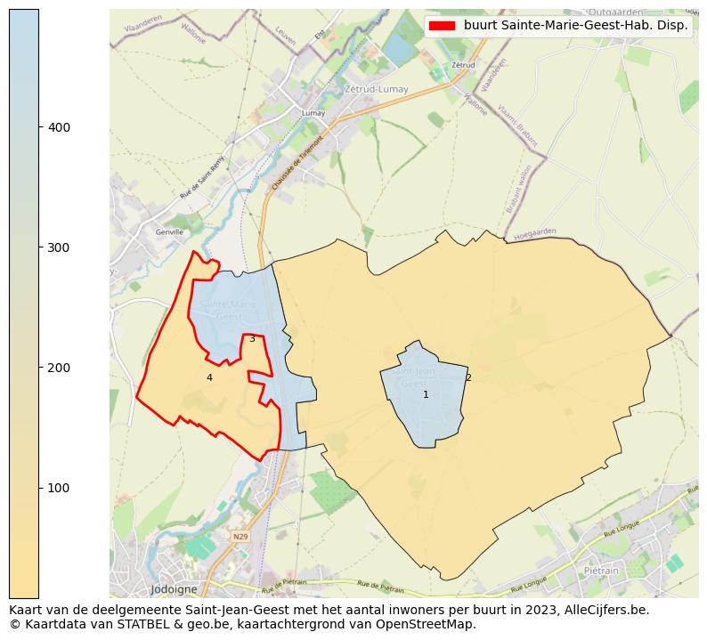 Aantal inwoners op de kaart van de buurt Sainte-Marie-Geest-Hab. Disp.: Op deze pagina vind je veel informatie over inwoners (zoals de verdeling naar leeftijdsgroepen, gezinssamenstelling, geslacht, autochtoon of Belgisch met een immigratie achtergrond,...), woningen (aantallen, types, prijs ontwikkeling, gebruik, type eigendom,...) en méér (autobezit, energieverbruik,...)  op basis van open data van STATBEL en diverse andere bronnen!