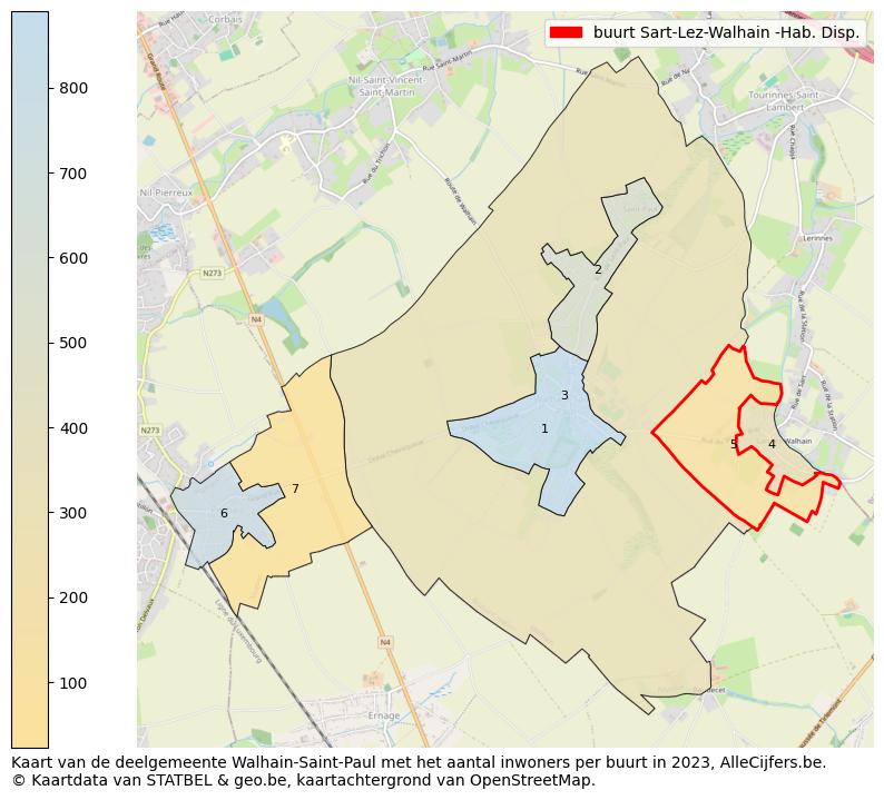 Aantal inwoners op de kaart van de buurt Sart-Lez-Walhain -Hab. Disp.: Op deze pagina vind je veel informatie over inwoners (zoals de verdeling naar leeftijdsgroepen, gezinssamenstelling, geslacht, autochtoon of Belgisch met een immigratie achtergrond,...), woningen (aantallen, types, prijs ontwikkeling, gebruik, type eigendom,...) en méér (autobezit, energieverbruik,...)  op basis van open data van STATBEL en diverse andere bronnen!