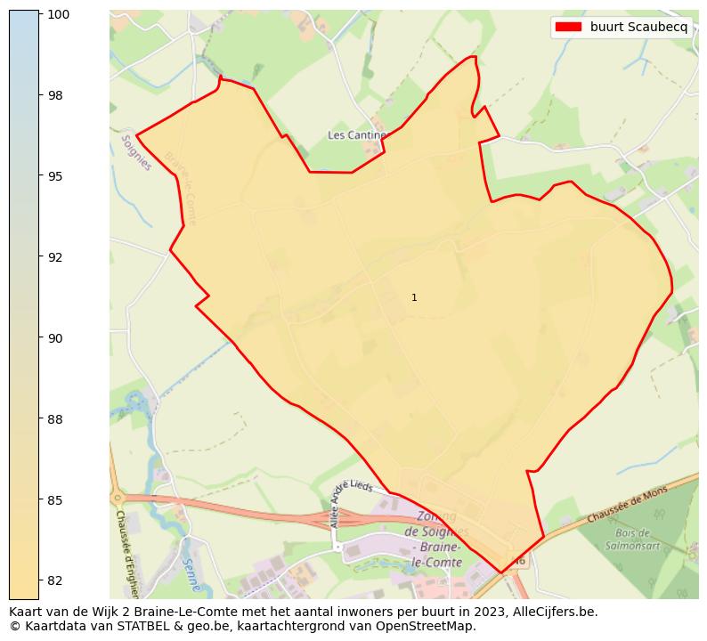 Aantal inwoners op de kaart van de buurt Scaubecq: Op deze pagina vind je veel informatie over inwoners (zoals de verdeling naar leeftijdsgroepen, gezinssamenstelling, geslacht, autochtoon of Belgisch met een immigratie achtergrond,...), woningen (aantallen, types, prijs ontwikkeling, gebruik, type eigendom,...) en méér (autobezit, energieverbruik,...)  op basis van open data van STATBEL en diverse andere bronnen!