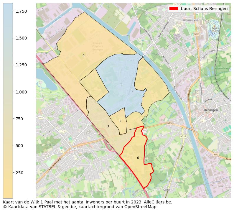 Aantal inwoners op de kaart van de buurt Schans: Op deze pagina vind je veel informatie over inwoners (zoals de verdeling naar leeftijdsgroepen, gezinssamenstelling, geslacht, autochtoon of Belgisch met een immigratie achtergrond,...), woningen (aantallen, types, prijs ontwikkeling, gebruik, type eigendom,...) en méér (autobezit, energieverbruik,...)  op basis van open data van STATBEL en diverse andere bronnen!