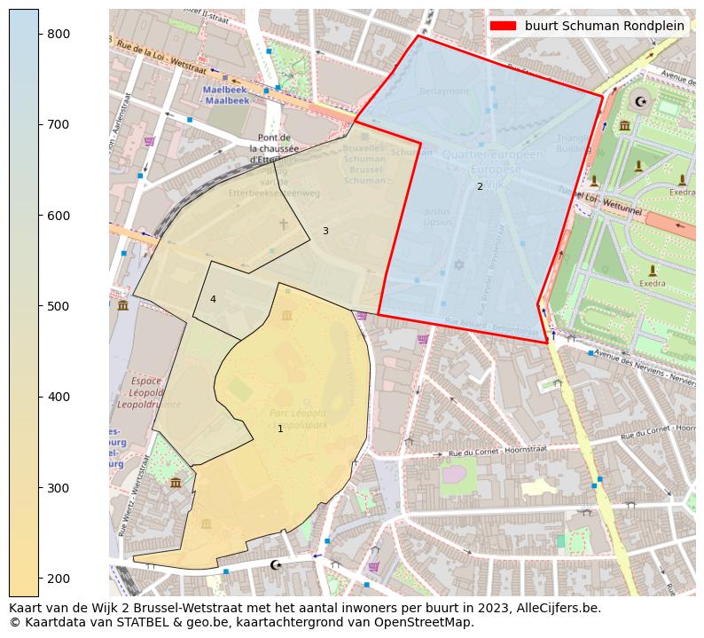 Aantal inwoners op de kaart van de buurt Schuman Rondplein: Op deze pagina vind je veel informatie over inwoners (zoals de verdeling naar leeftijdsgroepen, gezinssamenstelling, geslacht, autochtoon of Belgisch met een immigratie achtergrond,...), woningen (aantallen, types, prijs ontwikkeling, gebruik, type eigendom,...) en méér (autobezit, energieverbruik,...)  op basis van open data van STATBEL en diverse andere bronnen!