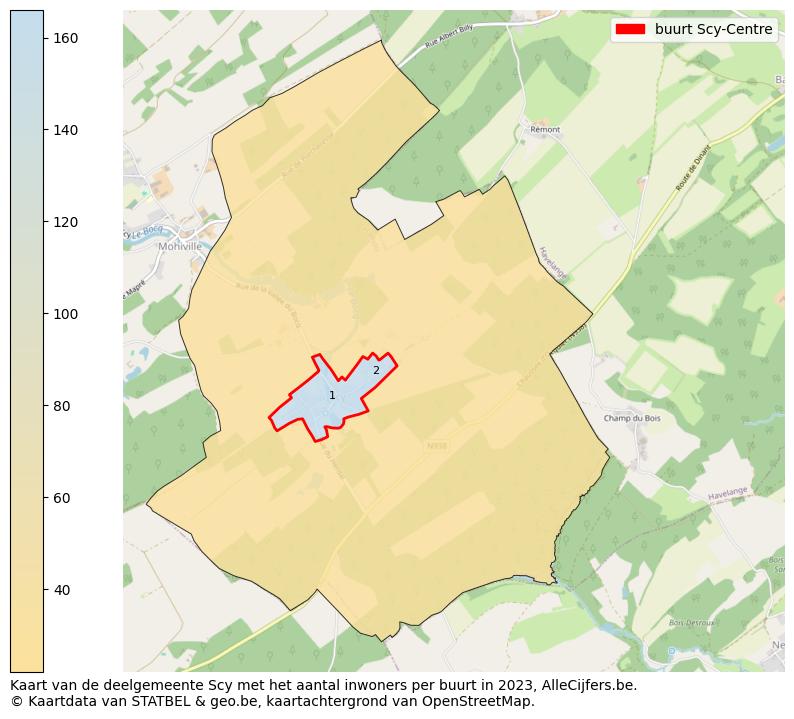 Aantal inwoners op de kaart van de buurt Scy-Centre: Op deze pagina vind je veel informatie over inwoners (zoals de verdeling naar leeftijdsgroepen, gezinssamenstelling, geslacht, autochtoon of Belgisch met een immigratie achtergrond,...), woningen (aantallen, types, prijs ontwikkeling, gebruik, type eigendom,...) en méér (autobezit, energieverbruik,...)  op basis van open data van STATBEL en diverse andere bronnen!
