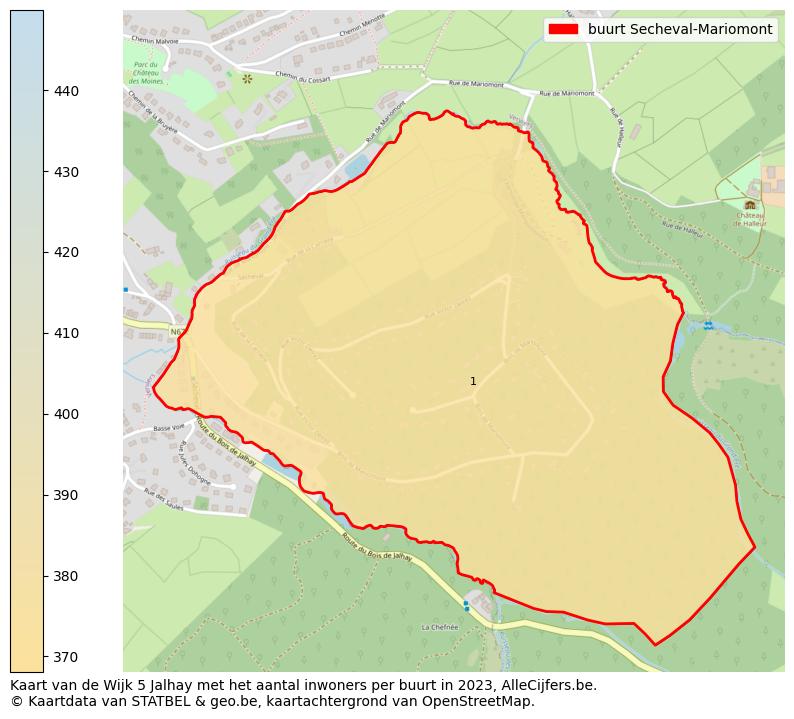 Aantal inwoners op de kaart van de buurt Secheval-Mariomont: Op deze pagina vind je veel informatie over inwoners (zoals de verdeling naar leeftijdsgroepen, gezinssamenstelling, geslacht, autochtoon of Belgisch met een immigratie achtergrond,...), woningen (aantallen, types, prijs ontwikkeling, gebruik, type eigendom,...) en méér (autobezit, energieverbruik,...)  op basis van open data van STATBEL en diverse andere bronnen!