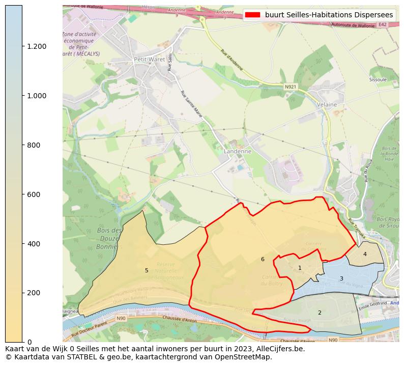 Aantal inwoners op de kaart van de buurt Seilles-Habitations Dispersees: Op deze pagina vind je veel informatie over inwoners (zoals de verdeling naar leeftijdsgroepen, gezinssamenstelling, geslacht, autochtoon of Belgisch met een immigratie achtergrond,...), woningen (aantallen, types, prijs ontwikkeling, gebruik, type eigendom,...) en méér (autobezit, energieverbruik,...)  op basis van open data van STATBEL en diverse andere bronnen!