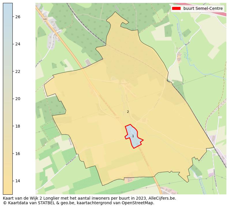 Aantal inwoners op de kaart van de buurt Semel-Centre: Op deze pagina vind je veel informatie over inwoners (zoals de verdeling naar leeftijdsgroepen, gezinssamenstelling, geslacht, autochtoon of Belgisch met een immigratie achtergrond,...), woningen (aantallen, types, prijs ontwikkeling, gebruik, type eigendom,...) en méér (autobezit, energieverbruik,...)  op basis van open data van STATBEL en diverse andere bronnen!