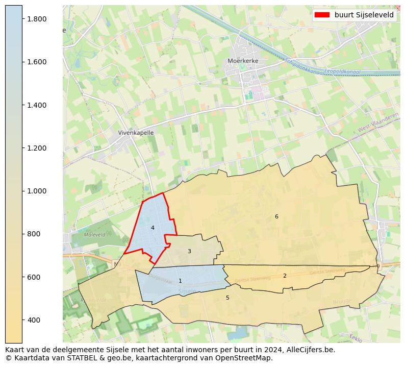 Aantal inwoners op de kaart van de buurt Sijseleveld: Op deze pagina vind je veel informatie over inwoners (zoals de verdeling naar leeftijdsgroepen, gezinssamenstelling, geslacht, autochtoon of Belgisch met een immigratie achtergrond,...), woningen (aantallen, types, prijs ontwikkeling, gebruik, type eigendom,...) en méér (autobezit, energieverbruik,...)  op basis van open data van STATBEL en diverse andere bronnen!