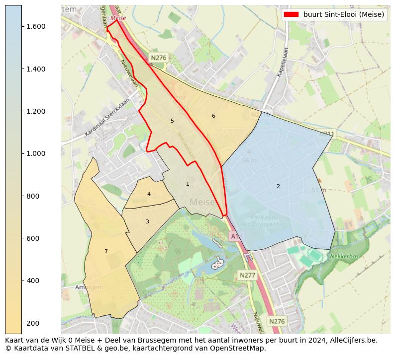 Aantal inwoners op de kaart van de buurt Sint-Elooi (Meise): Op deze pagina vind je veel informatie over inwoners (zoals de verdeling naar leeftijdsgroepen, gezinssamenstelling, geslacht, autochtoon of Belgisch met een immigratie achtergrond,...), woningen (aantallen, types, prijs ontwikkeling, gebruik, type eigendom,...) en méér (autobezit, energieverbruik,...)  op basis van open data van STATBEL en diverse andere bronnen!