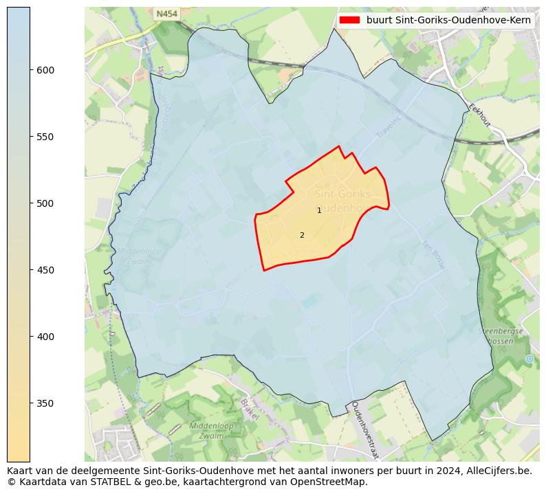 Aantal inwoners op de kaart van de buurt Sint-Goriks-Oudenhove-Kern: Op deze pagina vind je veel informatie over inwoners (zoals de verdeling naar leeftijdsgroepen, gezinssamenstelling, geslacht, autochtoon of Belgisch met een immigratie achtergrond,...), woningen (aantallen, types, prijs ontwikkeling, gebruik, type eigendom,...) en méér (autobezit, energieverbruik,...)  op basis van open data van STATBEL en diverse andere bronnen!