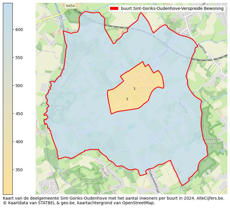 Aantal inwoners op de kaart van de buurt Sint-Goriks-Oudenhove-Verspreide Bewoning: Op deze pagina vind je veel informatie over inwoners (zoals de verdeling naar leeftijdsgroepen, gezinssamenstelling, geslacht, autochtoon of Belgisch met een immigratie achtergrond,...), woningen (aantallen, types, prijs ontwikkeling, gebruik, type eigendom,...) en méér (autobezit, energieverbruik,...)  op basis van open data van STATBEL en diverse andere bronnen!