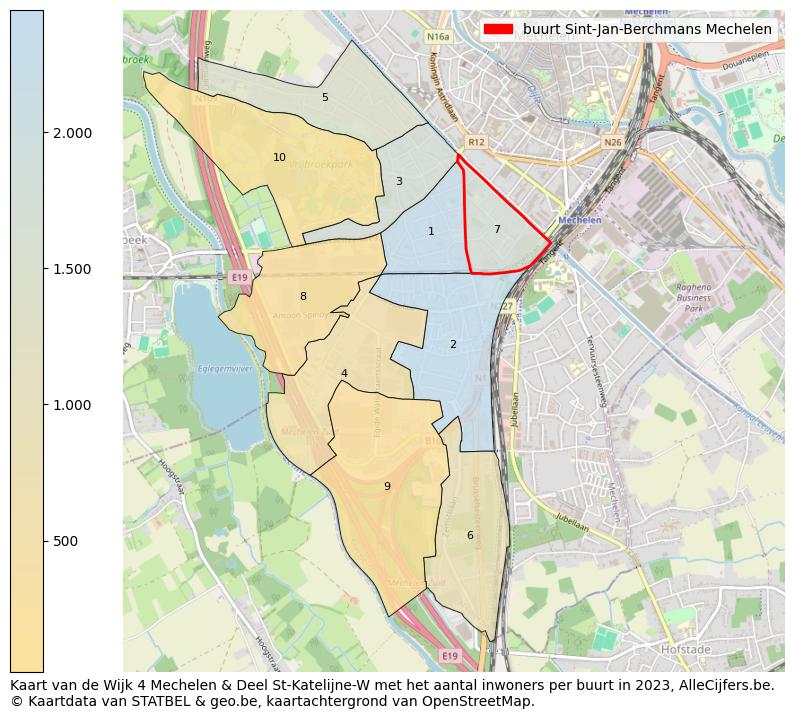 Aantal inwoners op de kaart van de buurt Sint-Jan-Berchmans: Op deze pagina vind je veel informatie over inwoners (zoals de verdeling naar leeftijdsgroepen, gezinssamenstelling, geslacht, autochtoon of Belgisch met een immigratie achtergrond,...), woningen (aantallen, types, prijs ontwikkeling, gebruik, type eigendom,...) en méér (autobezit, energieverbruik,...)  op basis van open data van STATBEL en diverse andere bronnen!