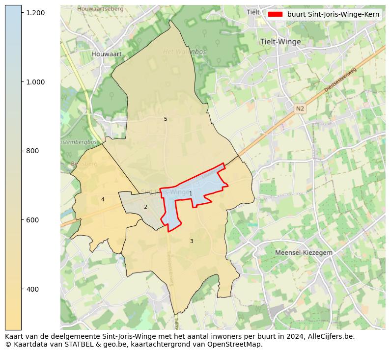 Aantal inwoners op de kaart van de buurt Sint-Joris-Winge-Kern: Op deze pagina vind je veel informatie over inwoners (zoals de verdeling naar leeftijdsgroepen, gezinssamenstelling, geslacht, autochtoon of Belgisch met een immigratie achtergrond,...), woningen (aantallen, types, prijs ontwikkeling, gebruik, type eigendom,...) en méér (autobezit, energieverbruik,...)  op basis van open data van STATBEL en diverse andere bronnen!