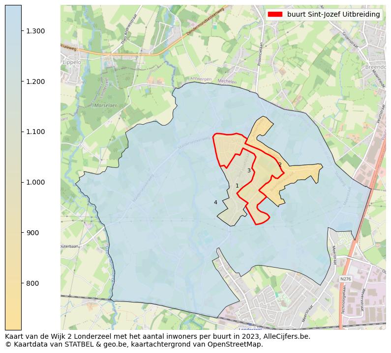 Aantal inwoners op de kaart van de buurt Sint-Jozef Uitbreiding: Op deze pagina vind je veel informatie over inwoners (zoals de verdeling naar leeftijdsgroepen, gezinssamenstelling, geslacht, autochtoon of Belgisch met een immigratie achtergrond,...), woningen (aantallen, types, prijs ontwikkeling, gebruik, type eigendom,...) en méér (autobezit, energieverbruik,...)  op basis van open data van STATBEL en diverse andere bronnen!