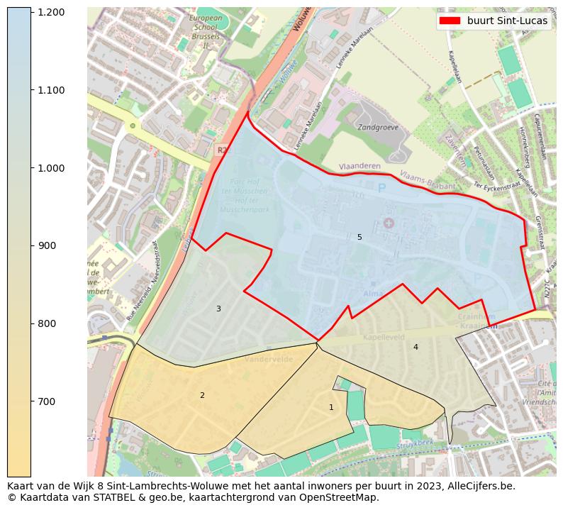 Aantal inwoners op de kaart van de buurt Sint-Lucas: Op deze pagina vind je veel informatie over inwoners (zoals de verdeling naar leeftijdsgroepen, gezinssamenstelling, geslacht, autochtoon of Belgisch met een immigratie achtergrond,...), woningen (aantallen, types, prijs ontwikkeling, gebruik, type eigendom,...) en méér (autobezit, energieverbruik,...)  op basis van open data van STATBEL en diverse andere bronnen!