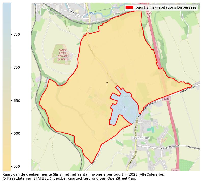 Aantal inwoners op de kaart van de buurt Slins-Habitations Dispersees: Op deze pagina vind je veel informatie over inwoners (zoals de verdeling naar leeftijdsgroepen, gezinssamenstelling, geslacht, autochtoon of Belgisch met een immigratie achtergrond,...), woningen (aantallen, types, prijs ontwikkeling, gebruik, type eigendom,...) en méér (autobezit, energieverbruik,...)  op basis van open data van STATBEL en diverse andere bronnen!