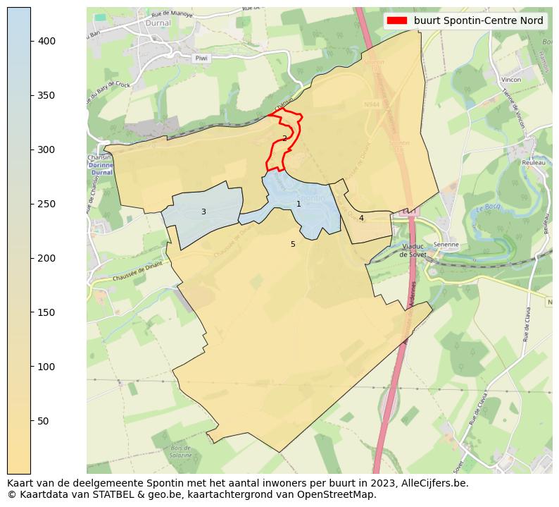Aantal inwoners op de kaart van de buurt Spontin-Centre Nord: Op deze pagina vind je veel informatie over inwoners (zoals de verdeling naar leeftijdsgroepen, gezinssamenstelling, geslacht, autochtoon of Belgisch met een immigratie achtergrond,...), woningen (aantallen, types, prijs ontwikkeling, gebruik, type eigendom,...) en méér (autobezit, energieverbruik,...)  op basis van open data van STATBEL en diverse andere bronnen!