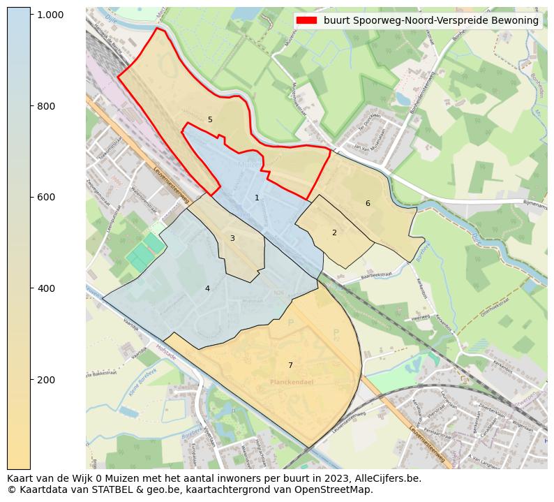 Aantal inwoners op de kaart van de buurt Spoorweg-Noord-Verspreide Bewoning: Op deze pagina vind je veel informatie over inwoners (zoals de verdeling naar leeftijdsgroepen, gezinssamenstelling, geslacht, autochtoon of Belgisch met een immigratie achtergrond,...), woningen (aantallen, types, prijs ontwikkeling, gebruik, type eigendom,...) en méér (autobezit, energieverbruik,...)  op basis van open data van STATBEL en diverse andere bronnen!