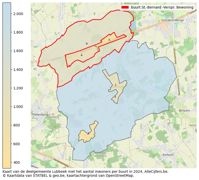 Aantal inwoners op de kaart van de buurt St.-Bernard -Verspr. Bewoning: Op deze pagina vind je veel informatie over inwoners (zoals de verdeling naar leeftijdsgroepen, gezinssamenstelling, geslacht, autochtoon of Belgisch met een immigratie achtergrond,...), woningen (aantallen, types, prijs ontwikkeling, gebruik, type eigendom,...) en méér (autobezit, energieverbruik,...)  op basis van open data van STATBEL en diverse andere bronnen!