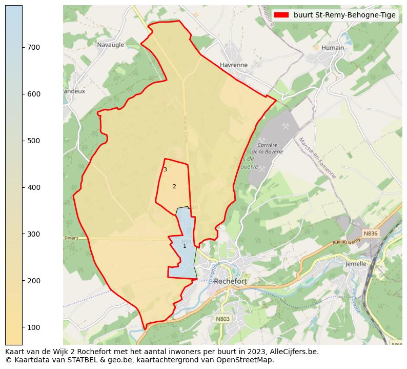 Aantal inwoners op de kaart van de buurt St-Remy-Behogne-Tige: Op deze pagina vind je veel informatie over inwoners (zoals de verdeling naar leeftijdsgroepen, gezinssamenstelling, geslacht, autochtoon of Belgisch met een immigratie achtergrond,...), woningen (aantallen, types, prijs ontwikkeling, gebruik, type eigendom,...) en méér (autobezit, energieverbruik,...)  op basis van open data van STATBEL en diverse andere bronnen!