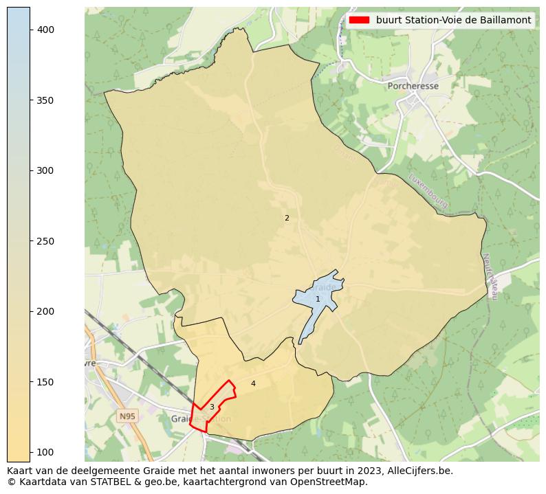 Aantal inwoners op de kaart van de buurt Station-Voie de Baillamont: Op deze pagina vind je veel informatie over inwoners (zoals de verdeling naar leeftijdsgroepen, gezinssamenstelling, geslacht, autochtoon of Belgisch met een immigratie achtergrond,...), woningen (aantallen, types, prijs ontwikkeling, gebruik, type eigendom,...) en méér (autobezit, energieverbruik,...)  op basis van open data van STATBEL en diverse andere bronnen!