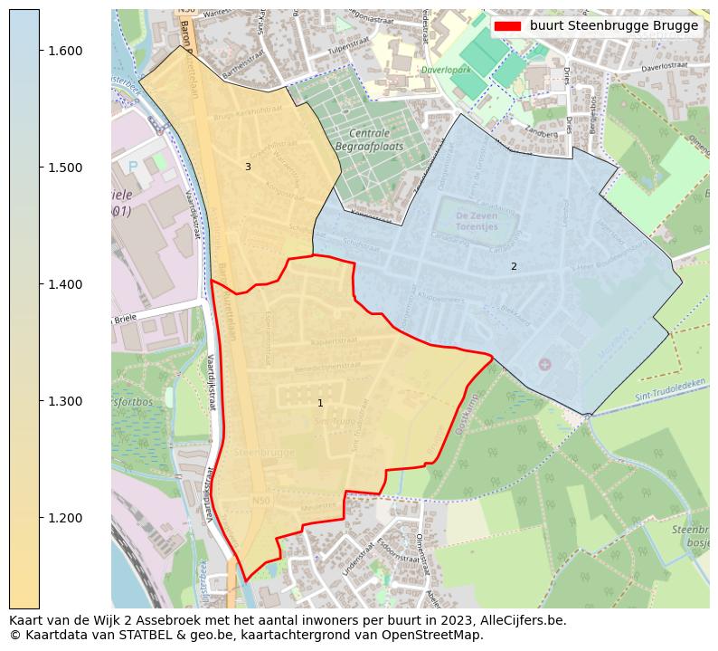 Aantal inwoners op de kaart van de buurt Steenbrugge: Op deze pagina vind je veel informatie over inwoners (zoals de verdeling naar leeftijdsgroepen, gezinssamenstelling, geslacht, autochtoon of Belgisch met een immigratie achtergrond,...), woningen (aantallen, types, prijs ontwikkeling, gebruik, type eigendom,...) en méér (autobezit, energieverbruik,...)  op basis van open data van STATBEL en diverse andere bronnen!